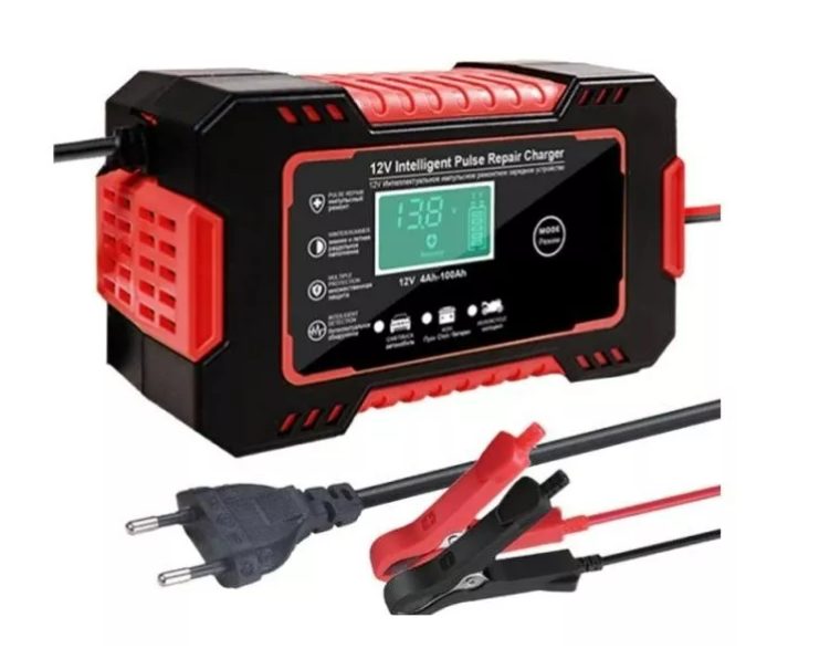 Cargador Reparador Inteligente de Baterías para Auto